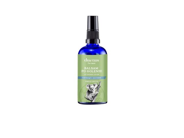 Duetus For Men Balsam po goleniu łagodzący interakcje ulotka balsam - 100 ml