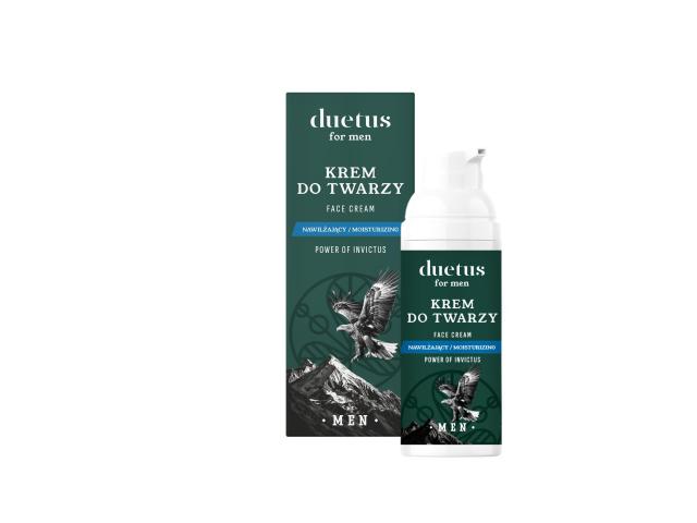 Duetus Krem do twarzy for men nawilżający interakcje ulotka krem  50 ml