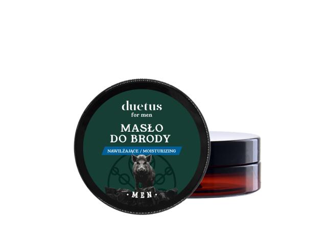 Duetus Masło do brody for men nawilżające interakcje ulotka masło  75 ml