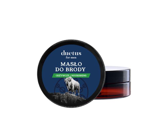 Duetus Masło do brody for men odżywcze interakcje ulotka masło  75 ml