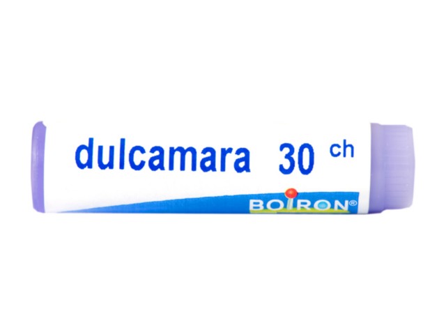 Dulcamara 30 CH interakcje ulotka granulki w pojemniku jednodawkowym  1 g
