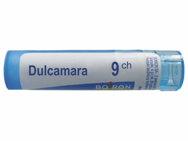 Dulcamara 9 CH interakcje ulotka granulki  4 g