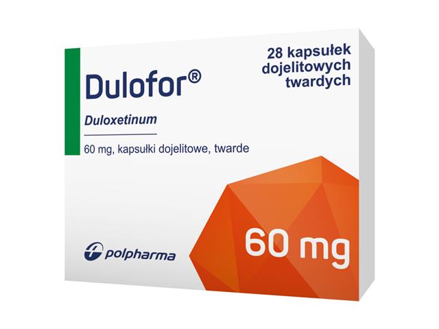 Dulofor interakcje ulotka kapsułki dojelitowe twarde 60 mg 28 kaps. (blist.)