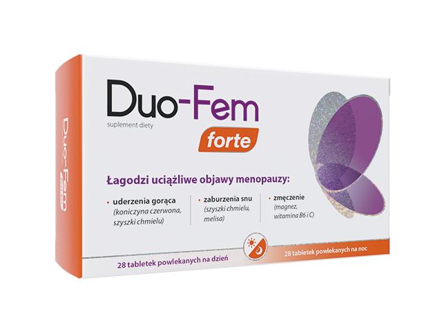 Duo-Fem Forte interakcje ulotka tabletki powlekane 56 tabl.