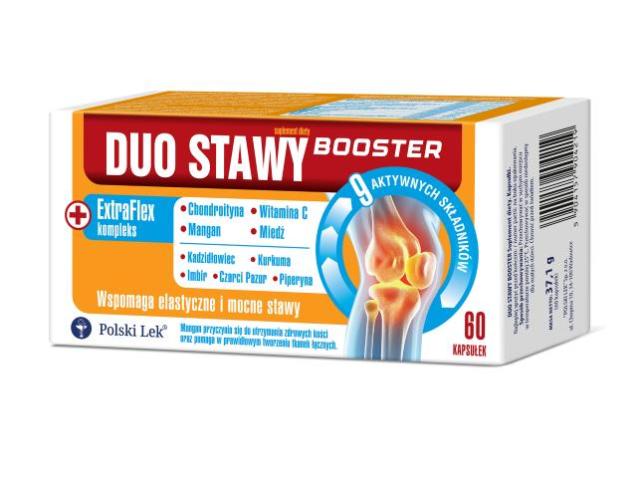 Duo Stawy Booster interakcje ulotka kapsułki - 60 kaps.