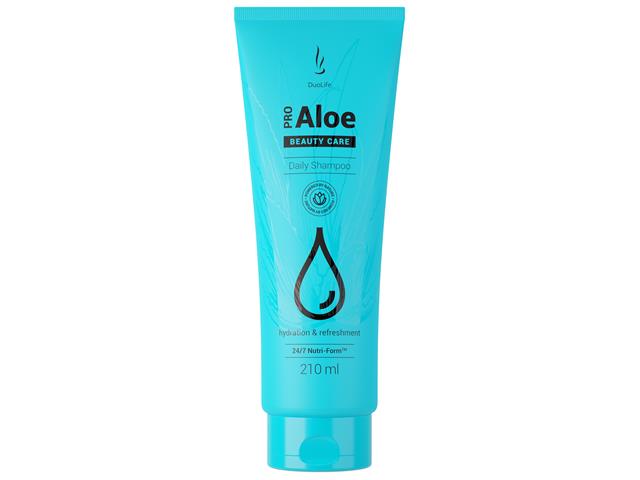 DUOLIFE BEAUTY CARE PRO ALOE Daily Shampoo Oczyszczający i Nawilżający Szampon interakcje ulotka szampon - 210 ml