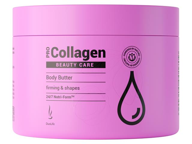 DUOLIFE BEAUTY CARE PRO COLLAGEN Body Butter Masło do ciała interakcje ulotka masło  200 ml