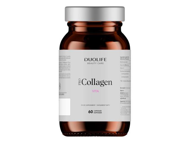 DuoLife Beauty Care Pro Collagen Vita interakcje ulotka kapsułki  60 kaps.