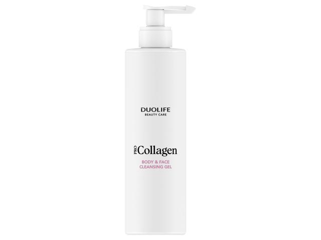 DuoLife Pro Collagen Body & Face Cleansing Gel Żel do mycia ciała i twarzy interakcje ulotka żel  250 ml