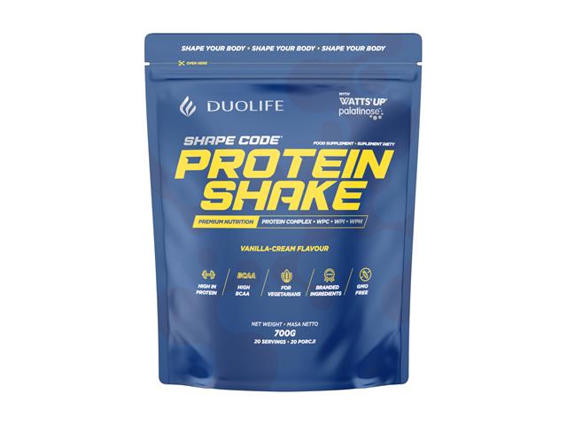 DuoLife Protein Shake interakcje ulotka proszek do podawania w wodzie/mleku do picia - 700 g