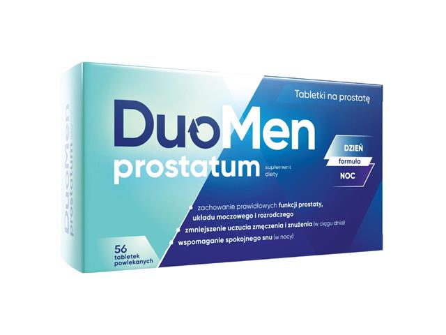 Duomen Prostatum interakcje ulotka tabletki powlekane  28 tabl. + 28 tabl.