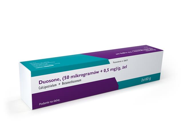 Duosone interakcje ulotka żel (50mcg+500mcg)/g 60 g