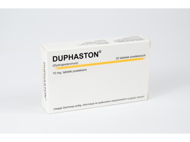 Duphaston interakcje ulotka tabletki powlekane 10 mg 20 tabl.