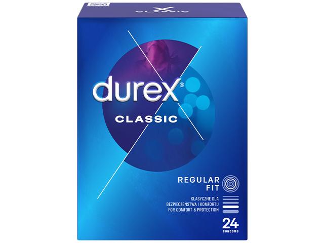 Durex Classic Prezerwatywy interakcje ulotka prezerwatywa - 24 szt.