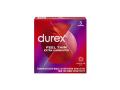Durex Feel Thin Extra Lubricated Prezerwatywy interakcje ulotka prezerwatywa  3 szt.