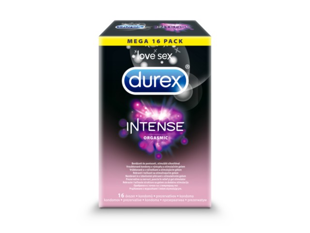 Durex Intense interakcje ulotka   16 szt.