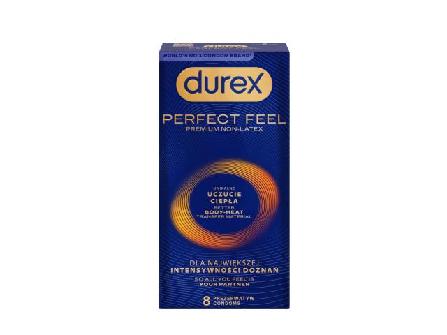 Durex Perfect Feel Prezerwatywy interakcje ulotka prezerwatywa - 8 szt.