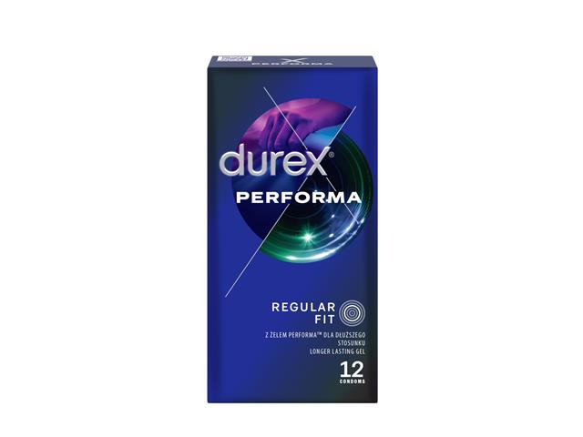 Durex Performa Now Easy-On Prezerwatywy interakcje ulotka prezerwatywa  12 szt.