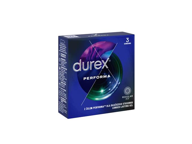 Durex Performa Prezerwatywy interakcje ulotka prezerwatywa - 3 szt.