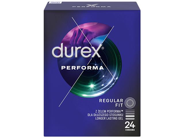 Durex Performa Prezerwatywy interakcje ulotka prezerwatywa  24 szt.