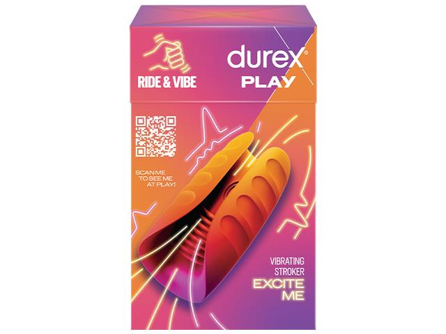 Durex Play Wibrujący Masturbator interakcje ulotka urządzenie  1 szt.