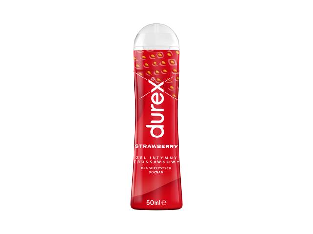 Durex Play Żel intymny truskawowy interakcje ulotka   50 ml