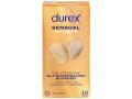 Durex Sensual No Latex Prezerwatywy nielateksowe interakcje ulotka prezerwatywa  10 szt.