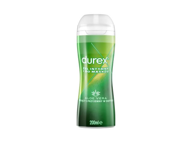 Durex Żel intymny i do masażu aloe vera interakcje ulotka żel - 200 ml