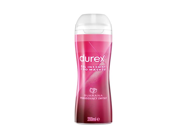 Durex Żel intymny i do masażu guarana interakcje ulotka żel  200 ml
