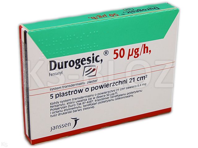 Durogesic interakcje ulotka system transdermalny,plaster 0,05 mg/h (8,4 mg) 5 szt.