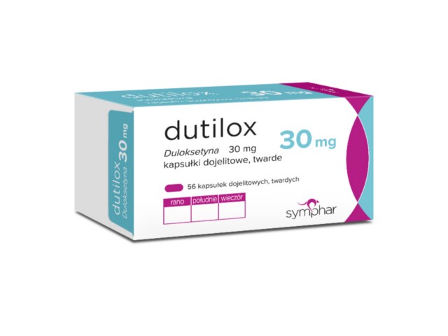 Dutilox interakcje ulotka kapsułki dojelitowe twarde 30 mg 56 kaps.