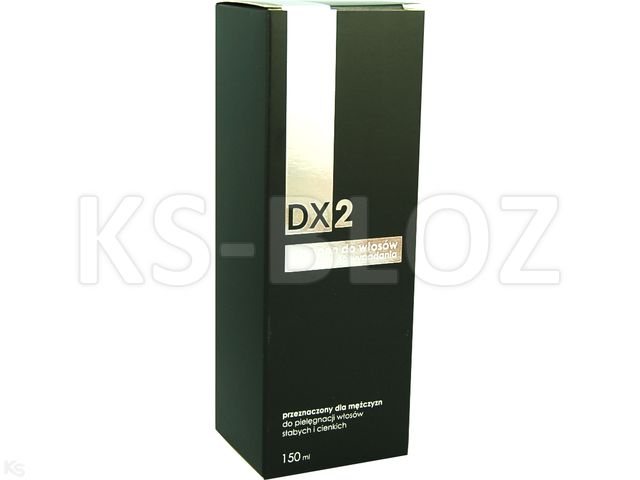 DX2 Szampon do mycia włosów dla mężczyzn interakcje ulotka szampon  150 ml