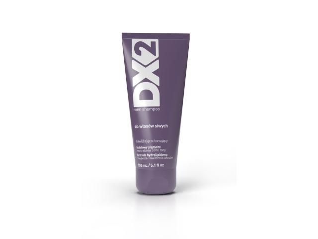 DX2 Szampon nawilżająco-tonujący do włosów siwych interakcje ulotka szampon  150 ml