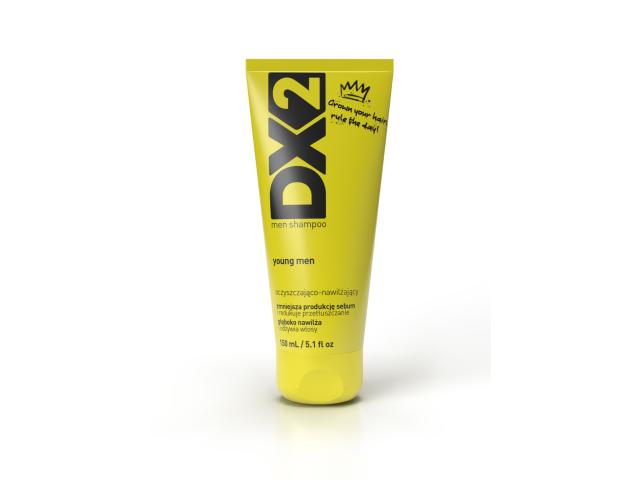 DX2 Young Men Szampon oczyszczająco-nawilżający interakcje ulotka szampon - 150 ml