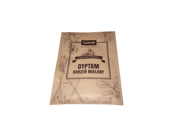 Dyptam Korzeń Mielony interakcje ulotka zioła - 50 g