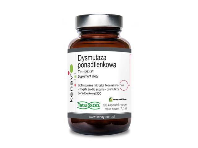 Dysmutaza ponadtlenkowa TetraSOD® interakcje ulotka kapsułki - 30 kaps.