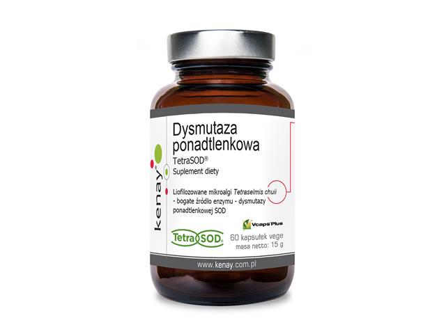 Dysmutaza ponadtlenkowa TetraSOD® interakcje ulotka kapsułki  60 kaps.