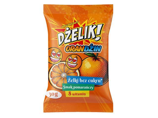 Dżelik! Orandżin interakcje ulotka żelki 30 g