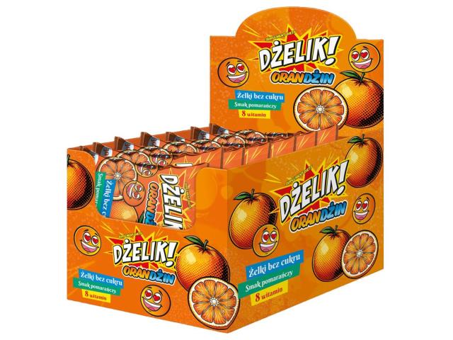 Dżelik! Orandżin interakcje ulotka żelki 20 sasz. po 30 g | 600g