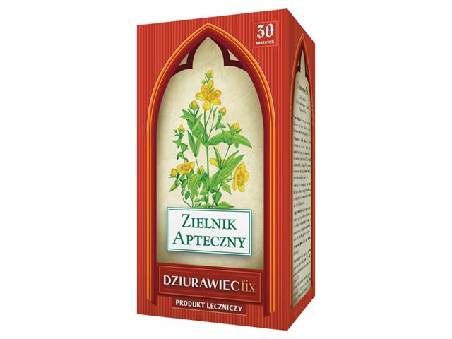 Dziurawiec Fix interakcje ulotka zioła do zaparz.w saszet. 2 g 30 toreb.