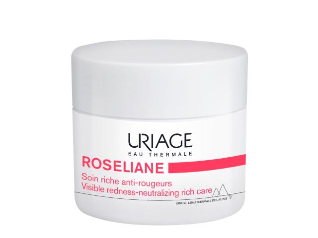 Eau Thermale Uriage Roseliane Riche Krem do cery wrażliwej interakcje ulotka krem  50 ml