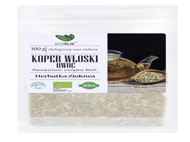 Ecoblik Koper Włoski Owoc Herbatka ziołowa interakcje ulotka herbata  100 g