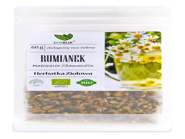 Ecoblik Rumianek Herbatka ziołowa interakcje ulotka herbata - 60 g