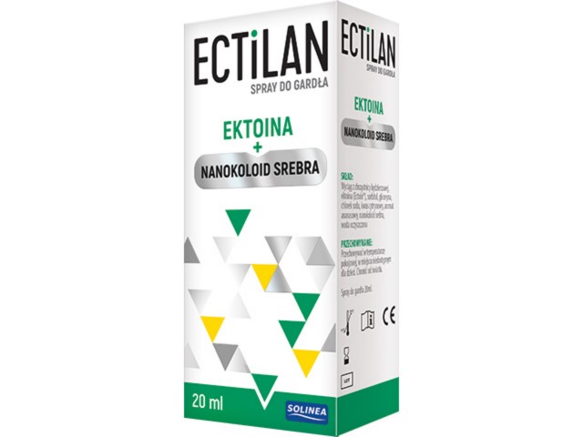 Ectilan interakcje ulotka spray - 20 ml (+ rozpylacz)