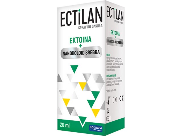 Ectilan interakcje ulotka spray  20 ml | z rozpyl.