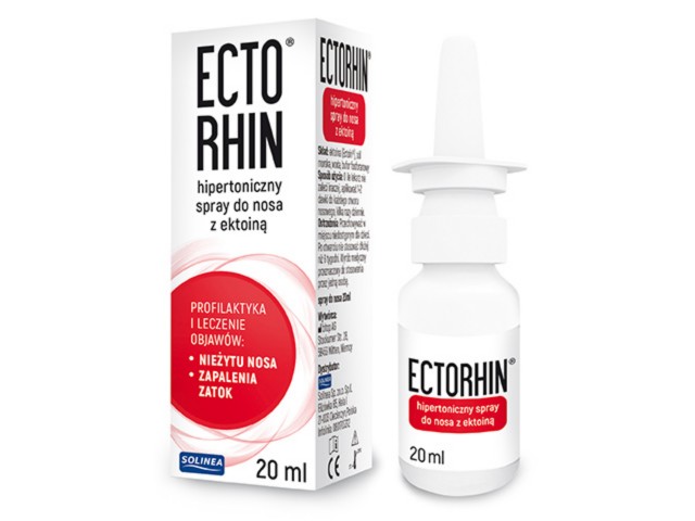 Ectorhin interakcje ulotka spray - 20 ml