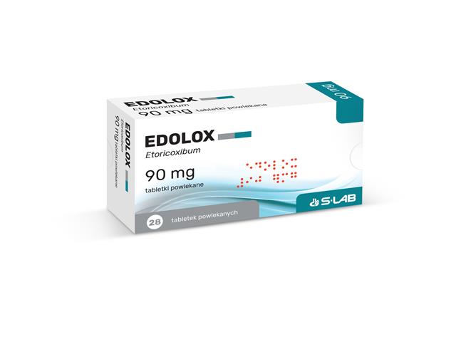 Edolox interakcje ulotka tabletki powlekane 90 mg 28 tabl.