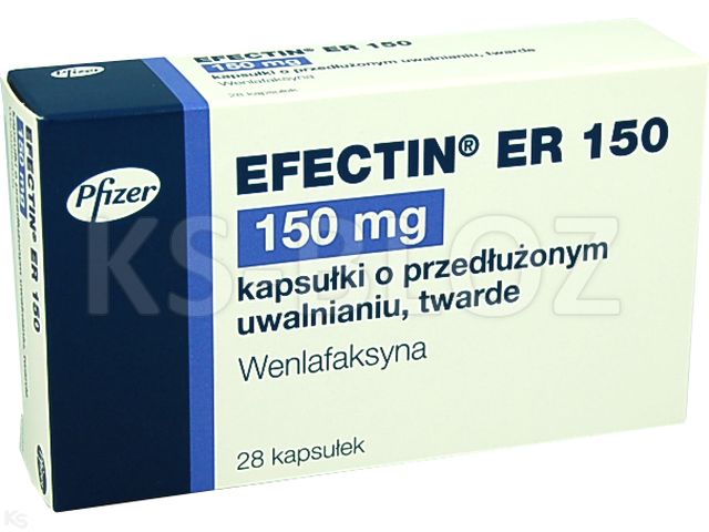 Efectin ER 150 interakcje ulotka kapsułki o przedłużonym uwalnianiu 150 mg 