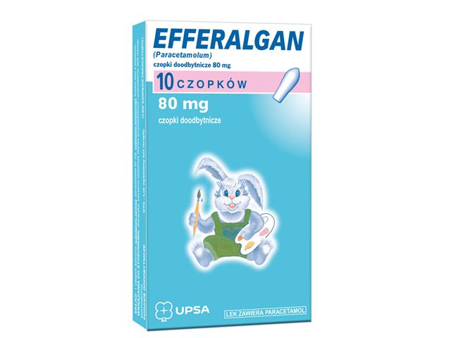 Efferalgan interakcje ulotka czopki doodbytnicze 80 mg 10 czop.
