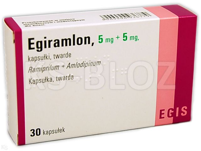 Egiramlon interakcje ulotka kapsułki twarde 5mg+5mg 